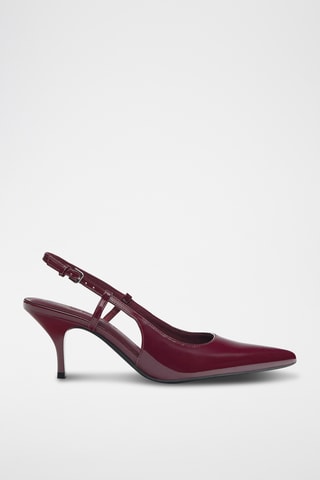 Escarpins vernis - Bordeaux