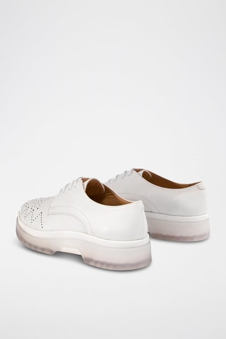 Derbys en cuir Myluse - Blanc