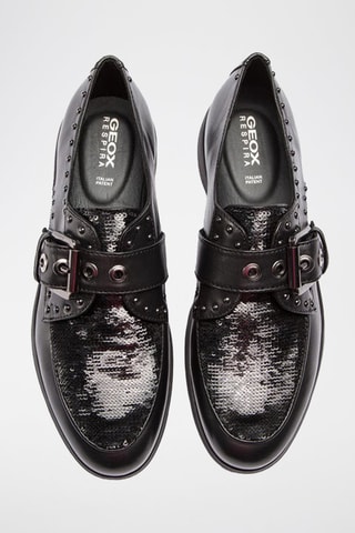 Derbys à boucle en cuir Arjola - Noir