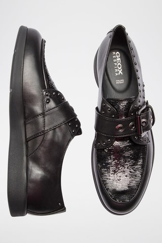 Derbys à boucle en cuir Arjola - Noir