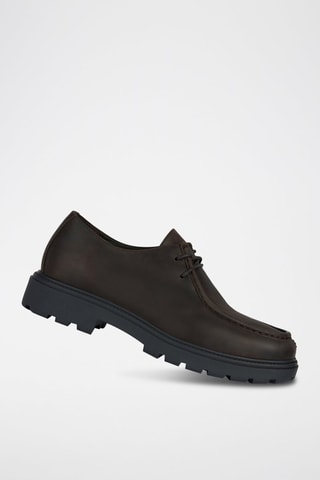 Derbys en cuir Spherica - Marron