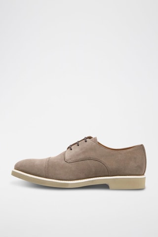 Derbys en nubuck Damocle - Taupe