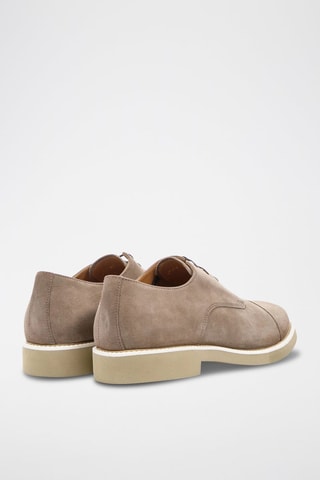 Derbys en nubuck Damocle - Taupe