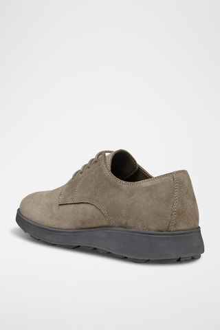 Derbys en cuir de veau nubuck Spherica - Gris