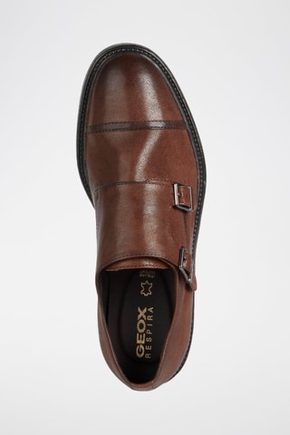 Derbys en cuir de mouton Aurelio Marron