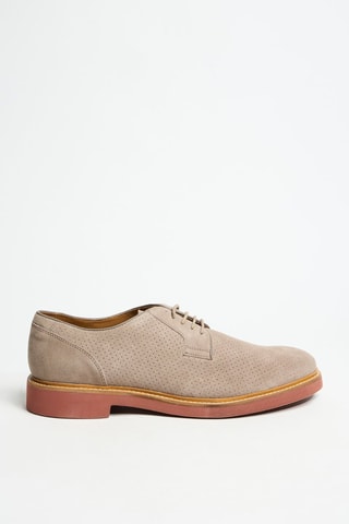 Derbys en cuir - Beige