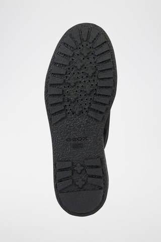 Richelieus compensés en nubuck Elidea - Noir