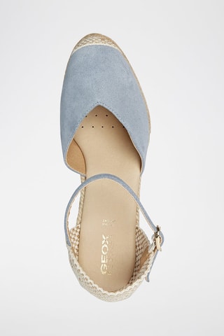 Espadrilles compensées en nubuck Gelsa - Ciel