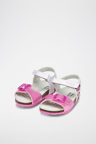 Sandales Minnie Disney Chalki - Blanc et rose