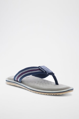 Sandales en cuir Artie - Bleu foncé