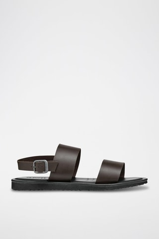 Sandales en cuir Erice - Marron