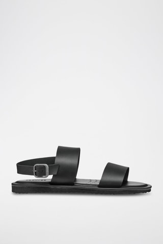 Sandales en cuir Erice - Noir