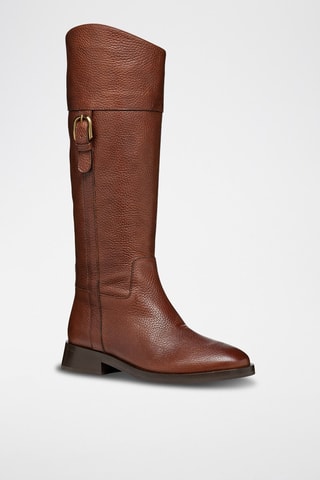 Bottes en cuir Tormalina - Marron