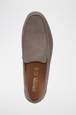 Mocassins en nubuck Siron - Gris clair