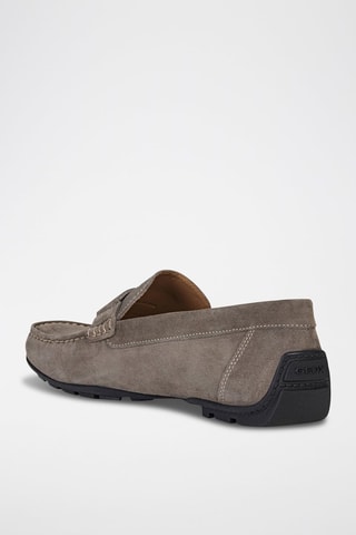 Mocassins en nubuck Moner - Gris