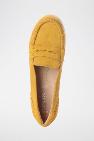 Mocassins en nubuck Vega - Moutarde