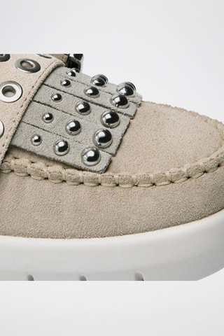 Mocassins en nubuck Wimbley - Taupe