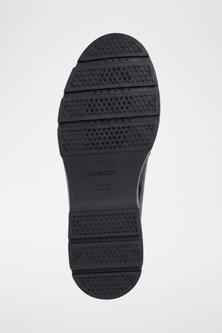 Mocassins plateformes en cuir Roose - Noir et blanc