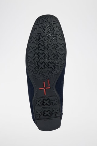 Mocassins en nubuck Kosmopolis - Bleu marine
