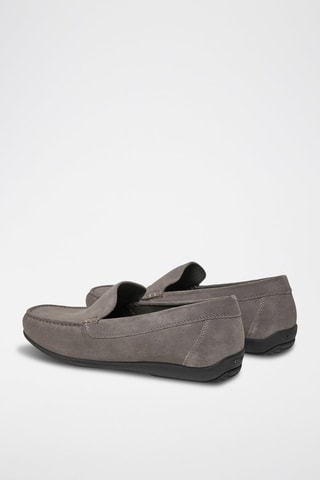 Mocassins en nubuck Ascanio - Gris foncé