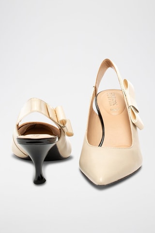 Escarpins en cuir Elisangel - Beige