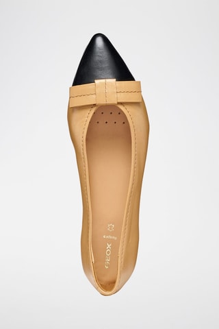 Ballerines en cuir de mouton nappa Millianee - Beige