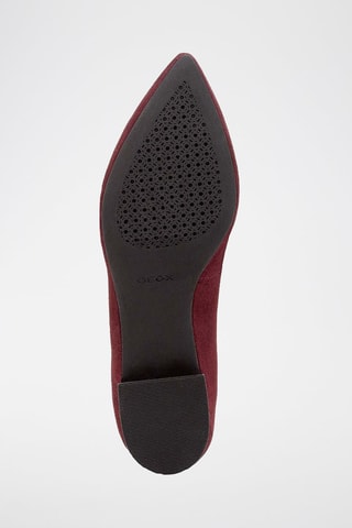 Ballerines en nubuck Charyssa - Bordeaux