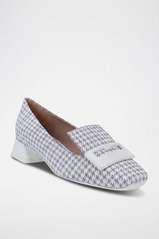 Ballerines en cuir Vivyanne - Gris clair