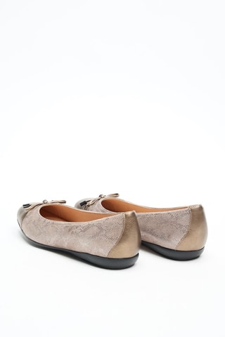 Ballerines en cuir - Beige