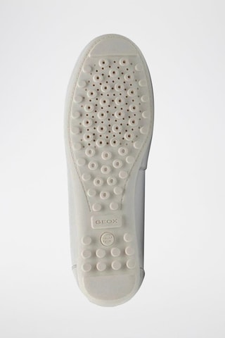 Chaussures bateau en cuir Leelyan - Blanc