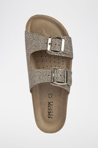 Mules en cuir Brionia L - Beige