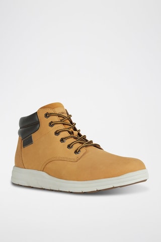 Boots en cuir Hallson - Camel