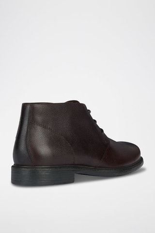 Boots en cuir Terence - Marron