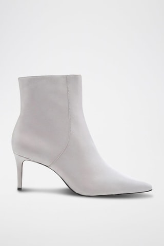 Bottines en cuir nappa Bibbiana - Beige