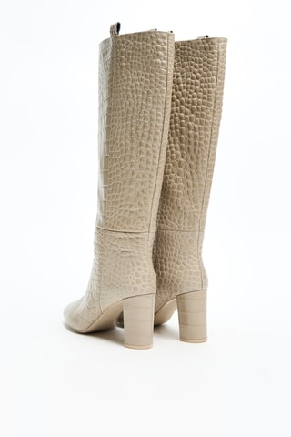 Bottes en cuir Pheby - Beige