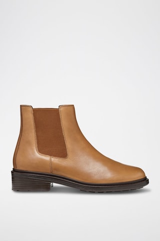 Bottines Chelsea en cuir Walk pleasure - Marron