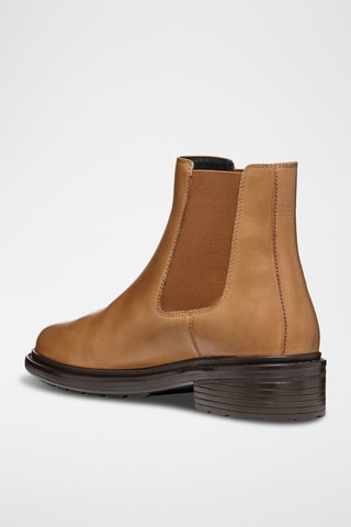 Bottines Chelsea en cuir Walk pleasure - Marron