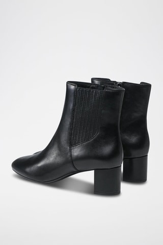 Bottines en cuir Pheby - Noir
