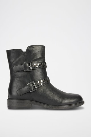 Bottines en cuir Catria Noir