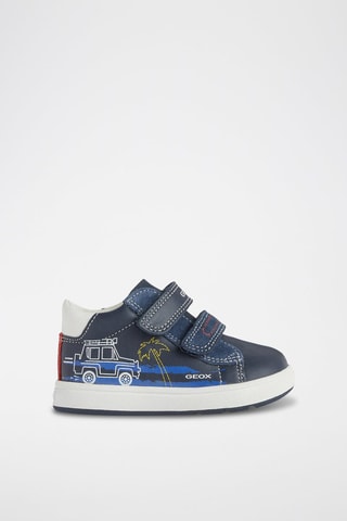 Bottines en cuir Biglia - Bleu marine