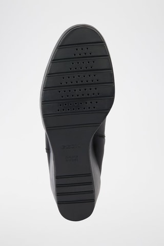 Bottines en cuir nappa Manilva - Noir