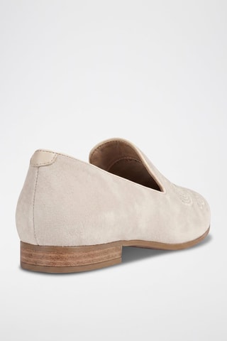 Slippers en nubuck Marlyna - Beige