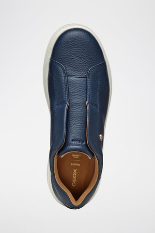 Slip-on en cuir Spherica - Bleu marine