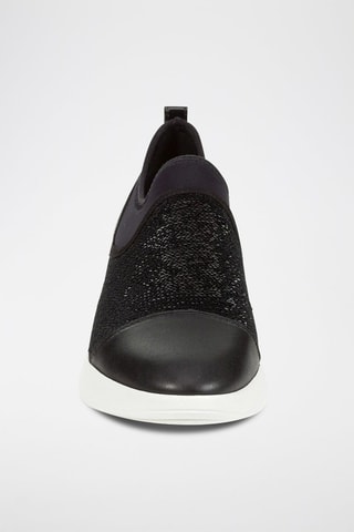Slip-on en cuir - Noir