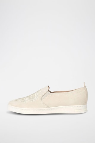 Slip-on en cuir - Beige