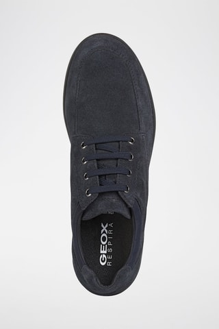 Baskets en nubuck Leitan - Bleu marine