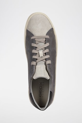 Baskets en cuir nappa Warley - Gris
