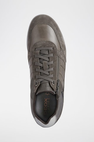 Baskets en cuir Renan - Gris