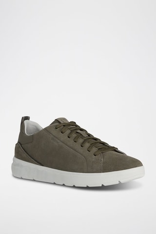 Baskets en nubuck Spherica - Vert olive