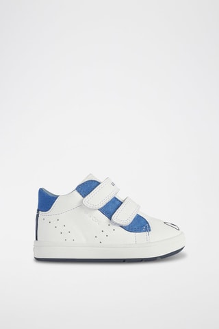 Baskets montantes en cuir Biglia - Blanc